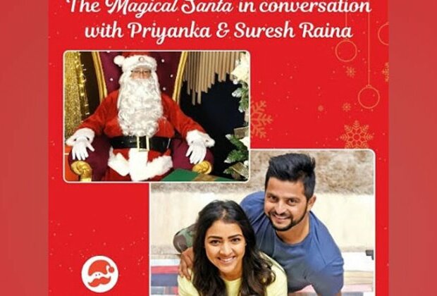 Magical Santa virtually interacts with Suresh Raina