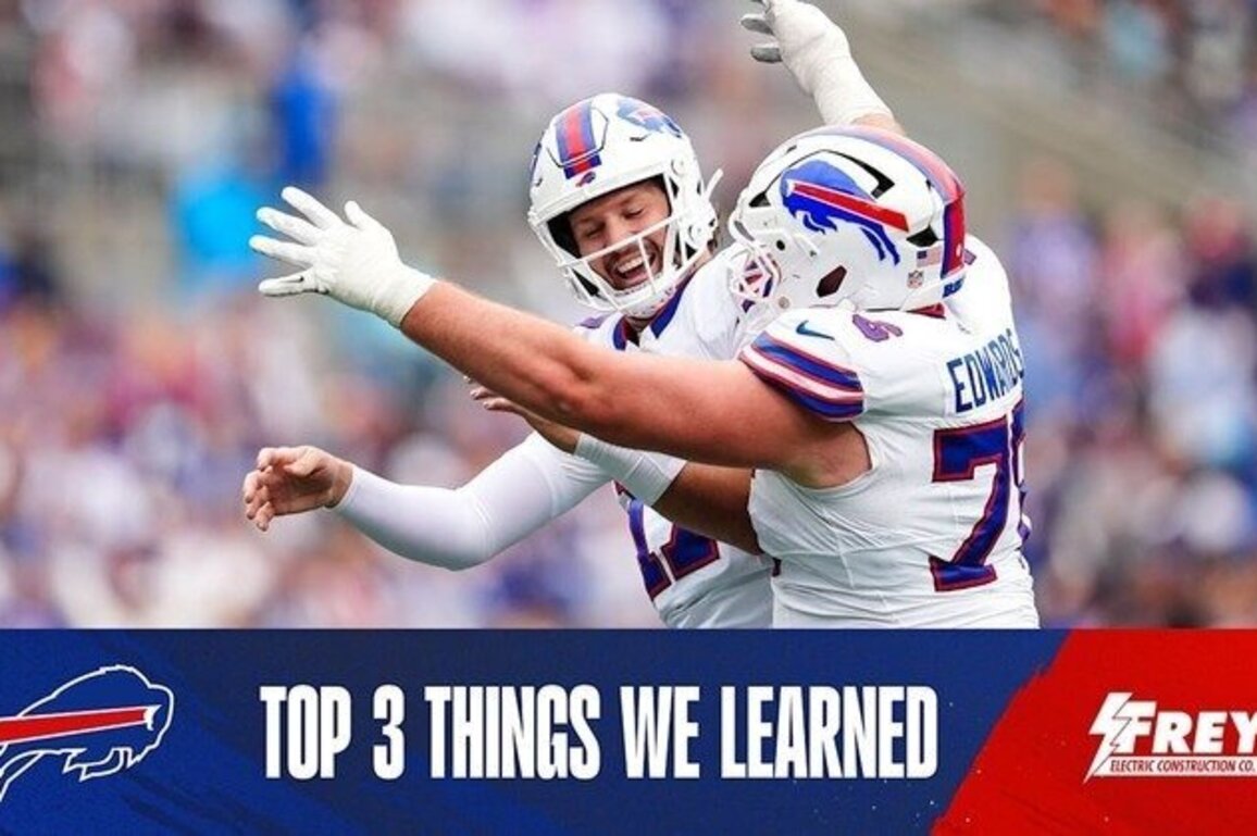 Top 3 things we learned from Bills vs. Panthers