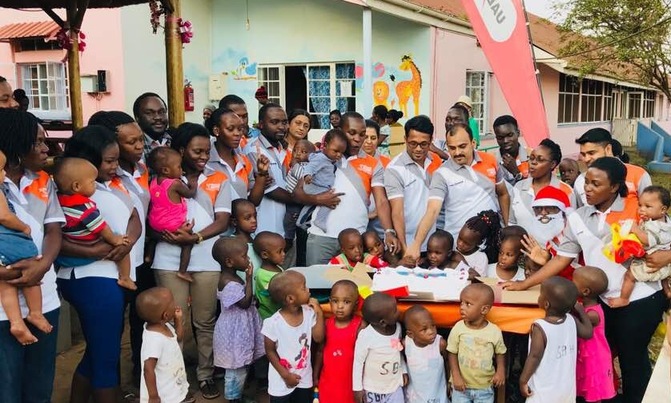 UAE Exchange Celebrates Christmas at Sanyu Babies Home UAE Exchange Celebrates Christmas at Sanyu Babies Home