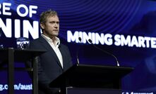 Tully Young speaking at Future of Mining Australia 2025.