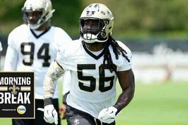 Morning Break: Get to know the Saints newest roster additions