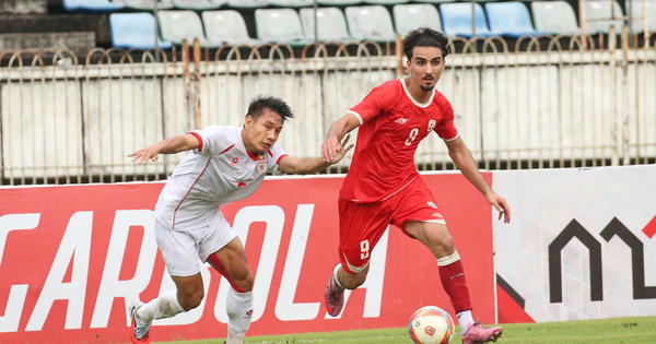 (SP)MYANMAR-YANGON-FOOTBALL-AFC U23 ASIAN CUP-QUALIFIERS-MYANMAR VS AFGHANISTAN