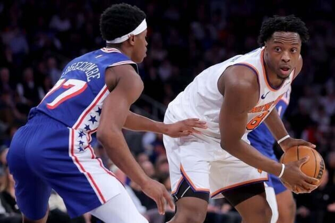 Reports: Knicks' OG Anunoby day-to-day with hamstring strain