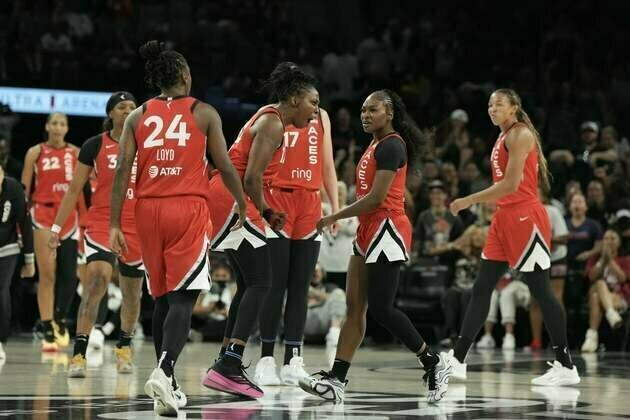 A'ja Wilson's 24 points propel Aces to win over Dream