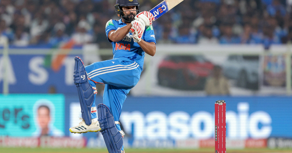 Rohit Sharma hit nets ahead of ODI series against England Rohit Sharma hit nets ahead of ODI series against England