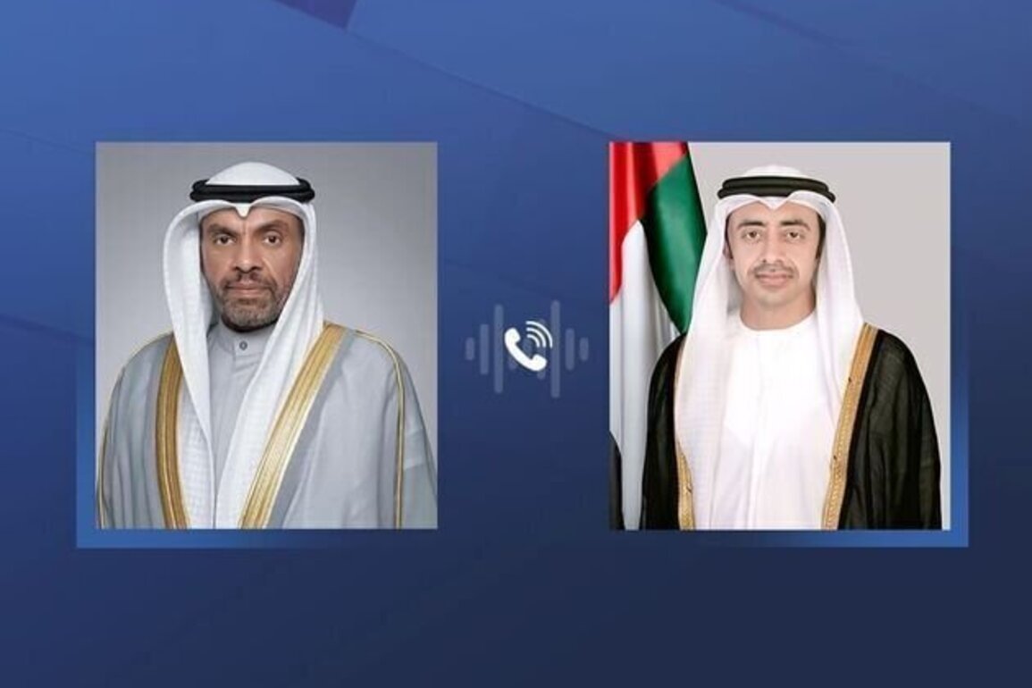Abdullah bin Zayed, Kuwaiti Foreign Minister discuss fraternal relations over phone