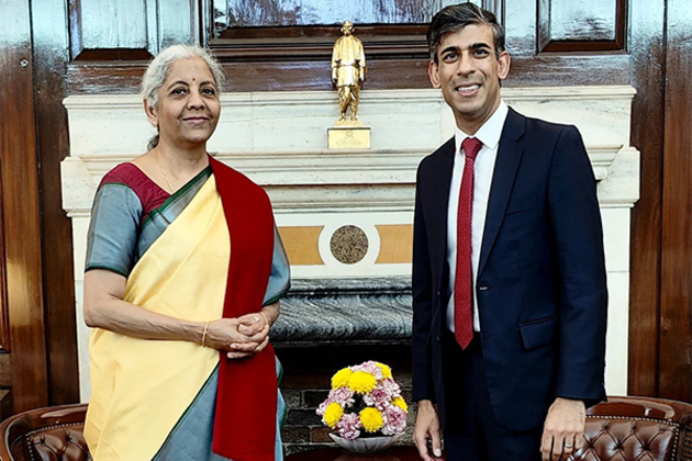 FM Sitharaman meets UK's former PM Rishi Sunak, discuss "new ways to boost market-based financial relationships"