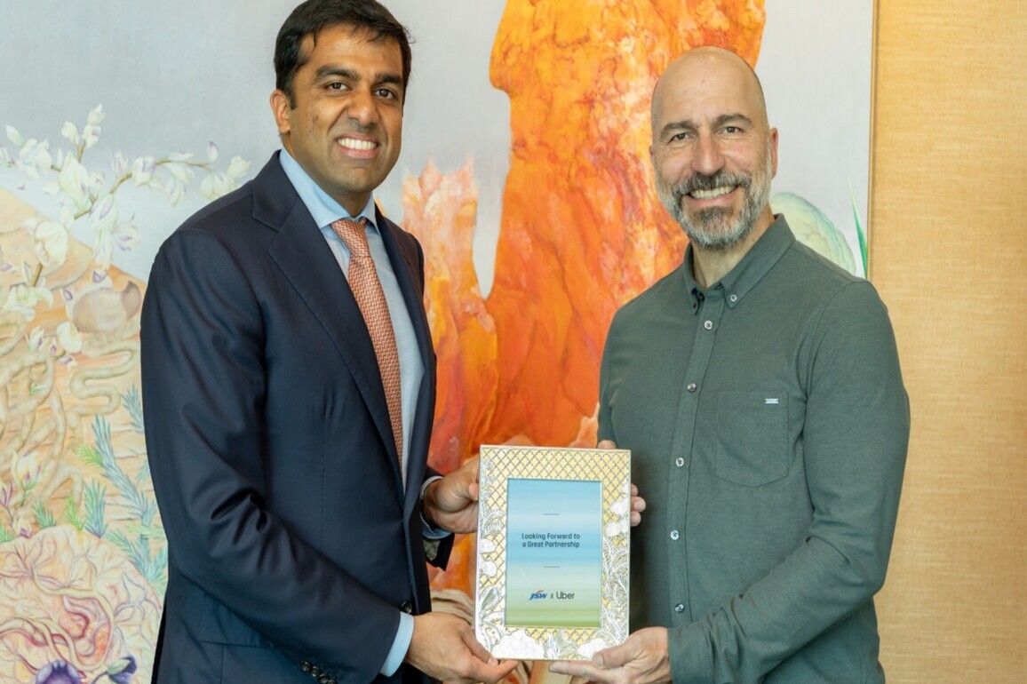 JSW Group partners with Uber to develop and deploy EVs in India