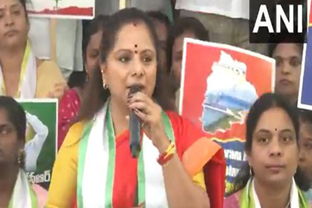MLC Kavitha slams Revanth Reddy over 'inaction' on BC Bill