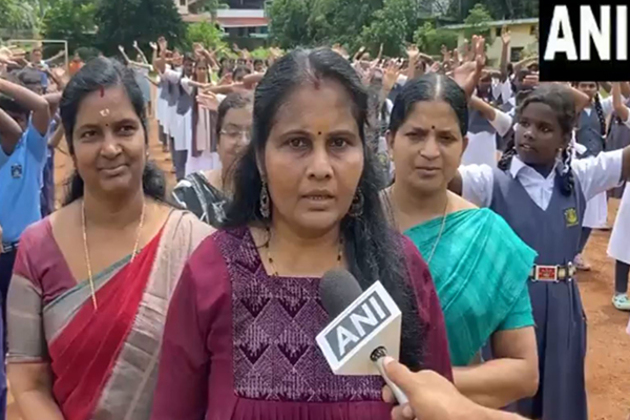 "We thank the government for promoting Zumba in schools," says Kerala School teacher