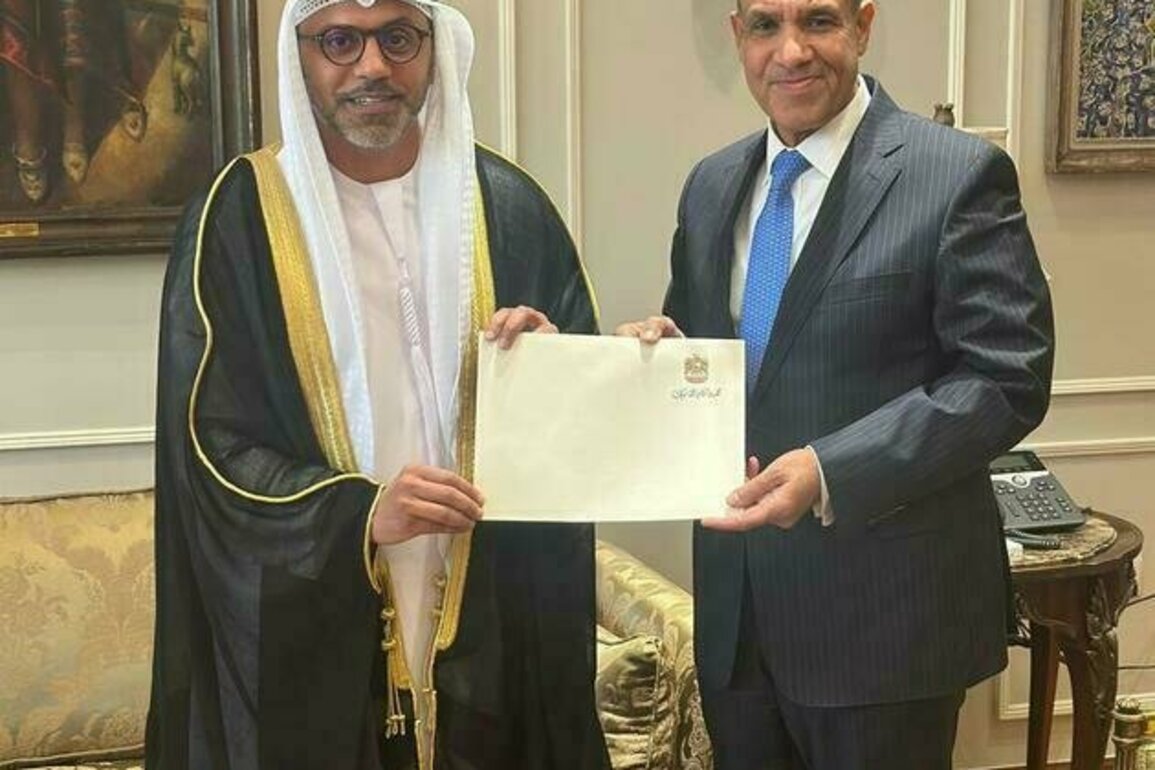 UAE Ambassador presents copy of credentials to Minister of Foreign Affairs of Egypt