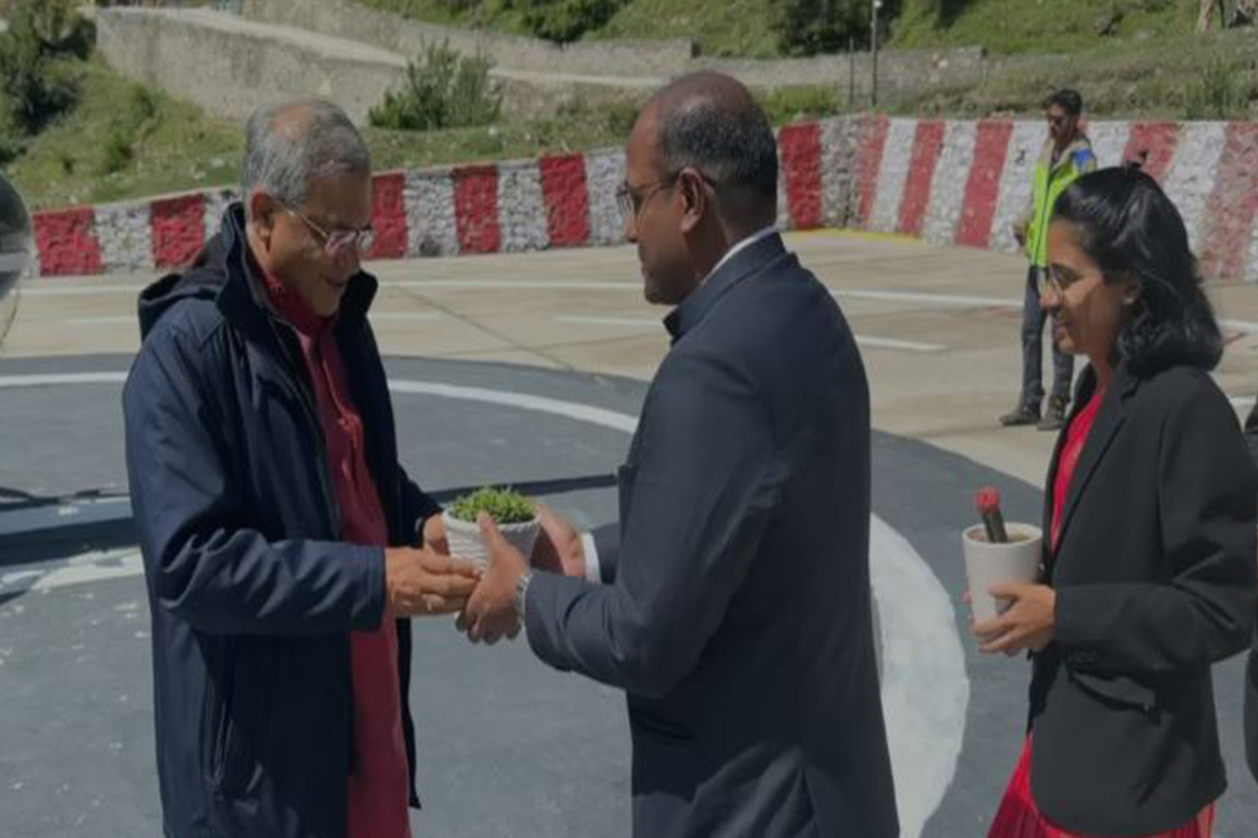 CEC Gyanesh Kumar reviews border polling booths in Uttarkashi, inspects SIR preparedness in Harsil