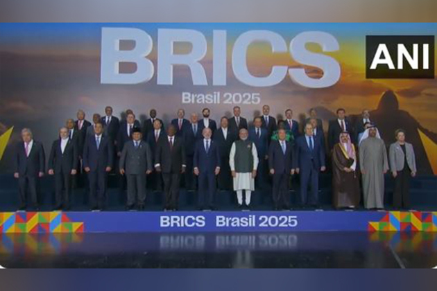 PM Modi joins BRICS leaders for family photo at 17th Summit in Rio de Janeiro