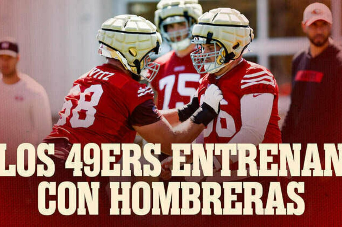 Los 49ers Entrenan Equipados Por Primera Vez en el Training Camp 2025