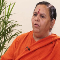 Jitu Patwari speaks anything without responsibility: Uma Bharti