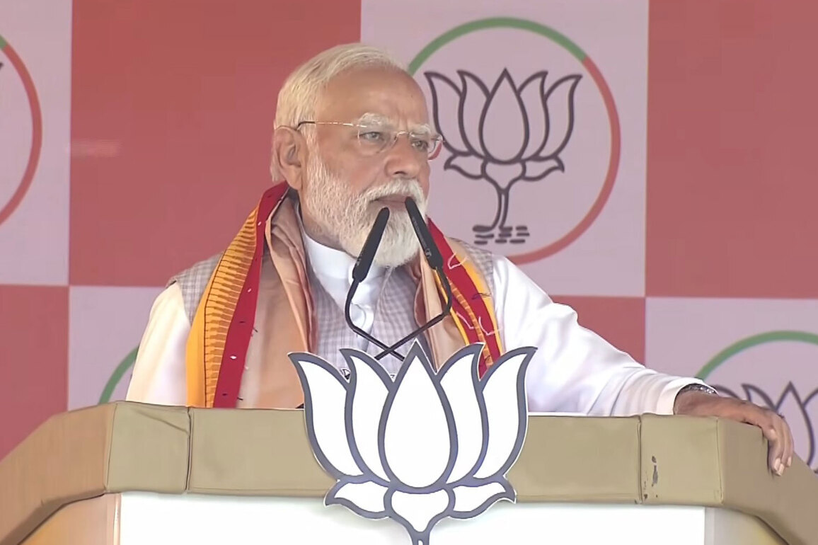 PM Modi cautions public against Congress in Assam, highlights commitment to maintain stable petrol-diesel rates amid global crisis