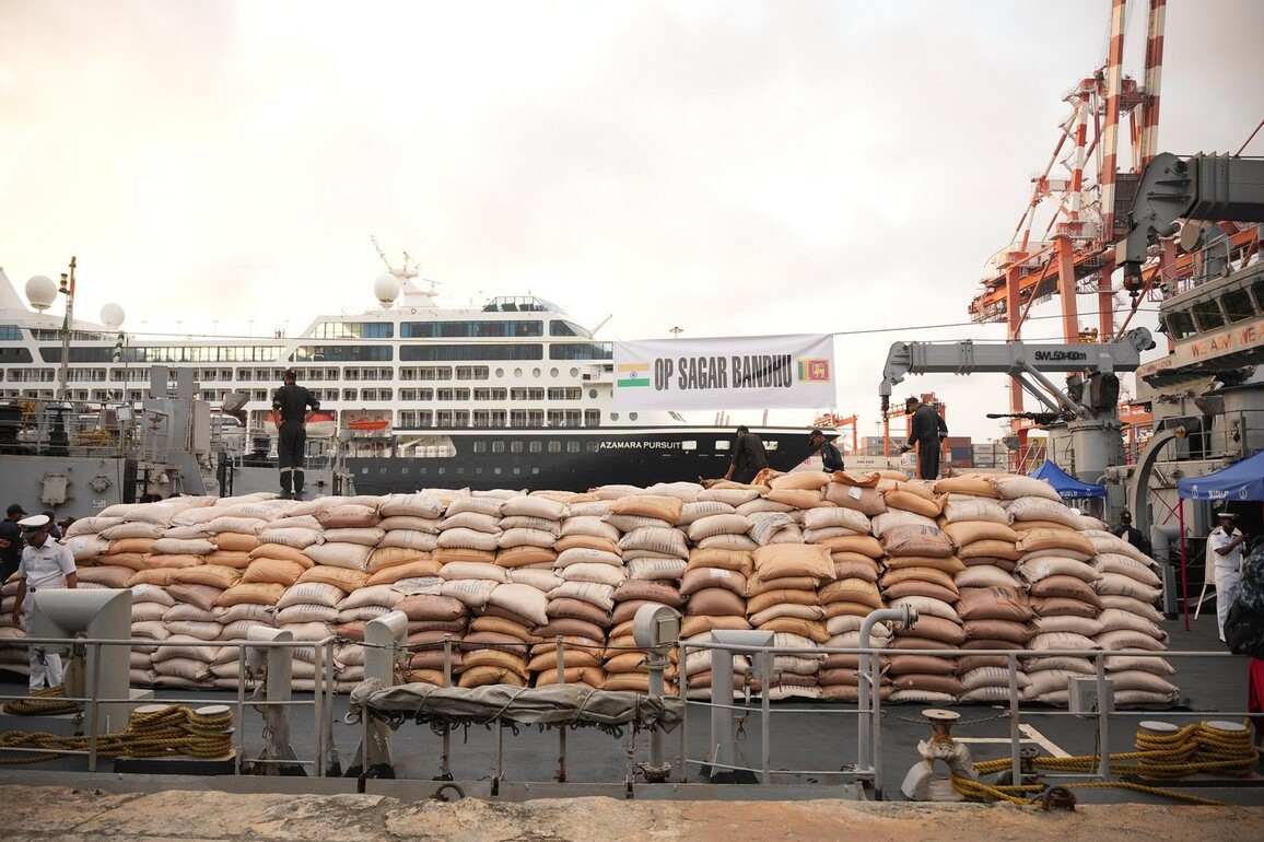 Tamil Nadu sends 1,000 tonnes of relief to cyclone-hit Sri Lanka under Op Sagar Bandhu
