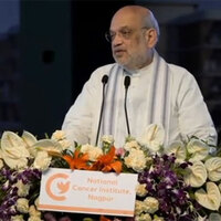 Maharashtra: Amit Shah lays foundation stone for Swasti Niwas, residential facility for cancer patients