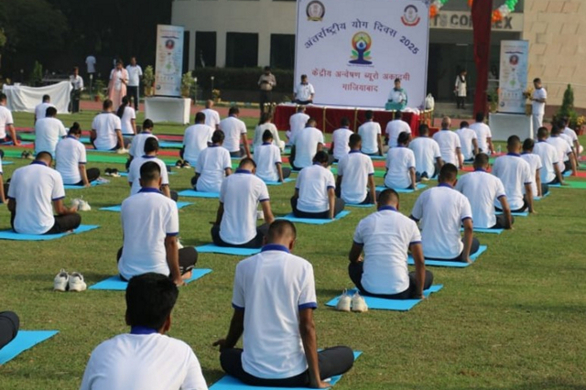 Central Bureau of Investigation celebrates 11th International Day of Yoga