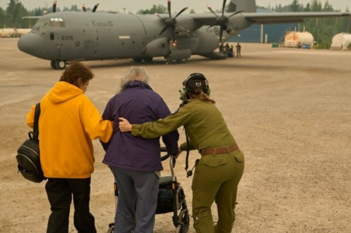 Manitoba residents fleeing scorching wildfires take refuge in Niagara Falls, Ont.