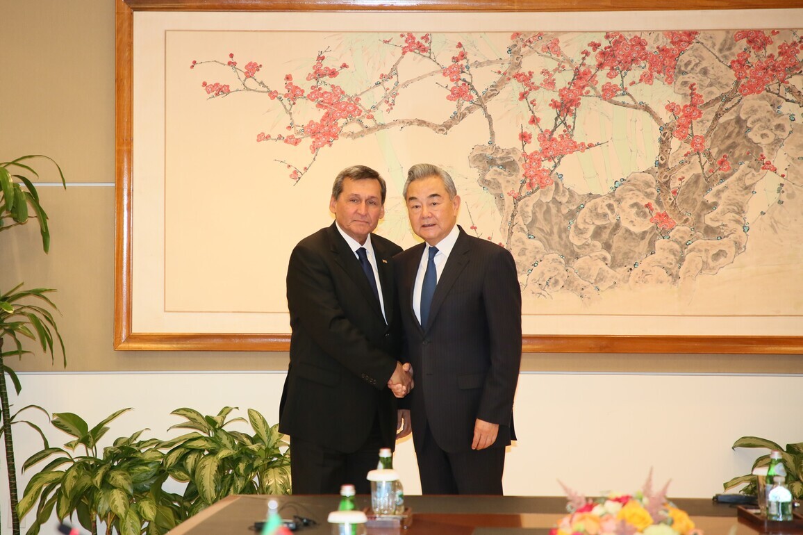 U.S.-NEW YORK-CHINA-WANG YI-TURKMENISTAN-MEETING