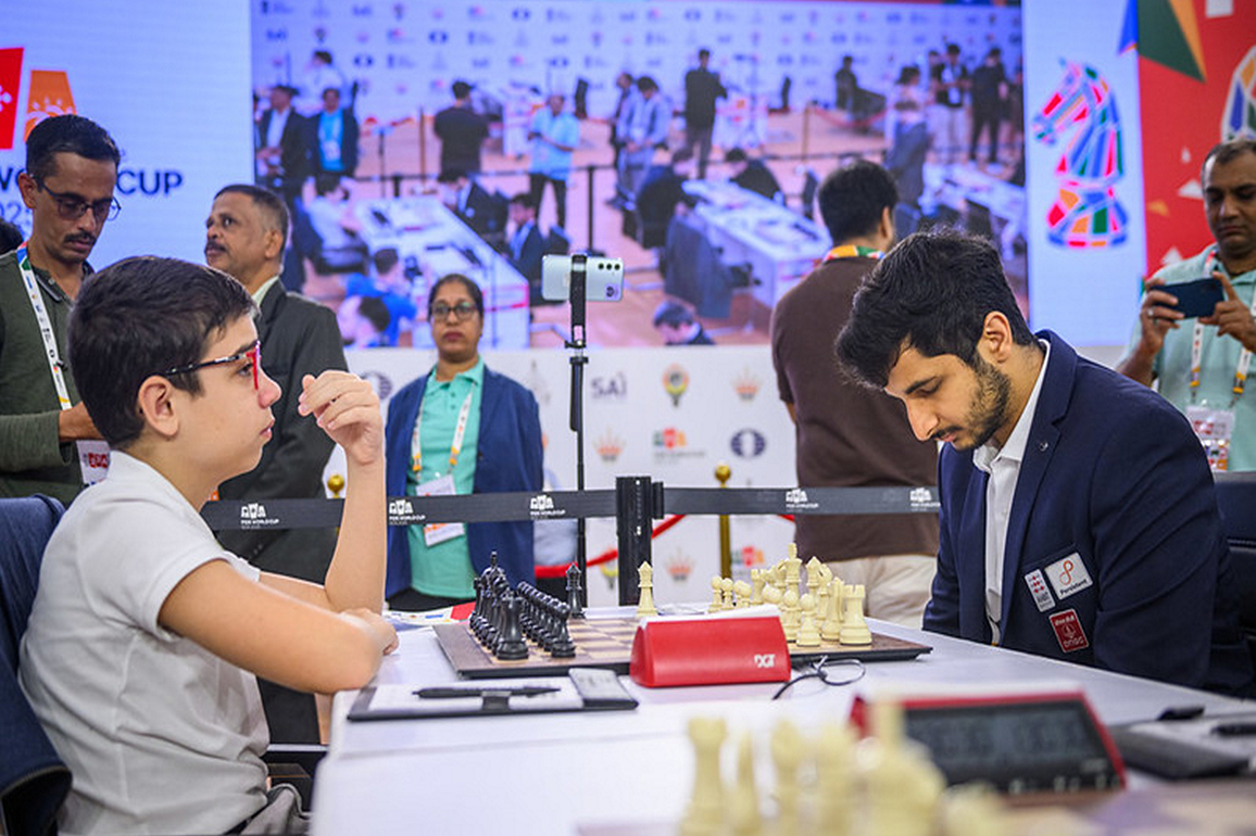 FIDE World Cup 2025: World junior champion V Pranav, GM Arjun Erigaisi win with black; Vidit survives Oro scare