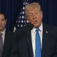 "We're going to run the country until we can do a safe, proper, and judicious transition": Trump after Venezuela strikes
