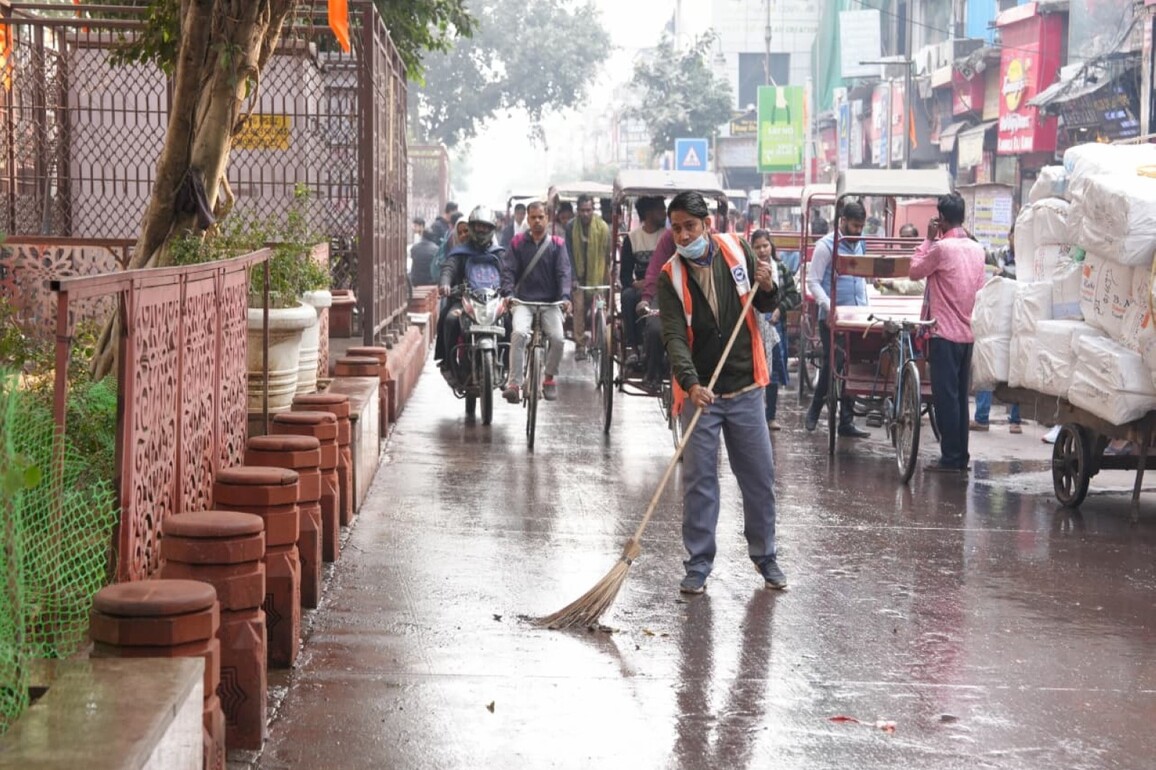 Chandni Chowk revamp begins ahead of UNESCO Cultural Heritage Conference