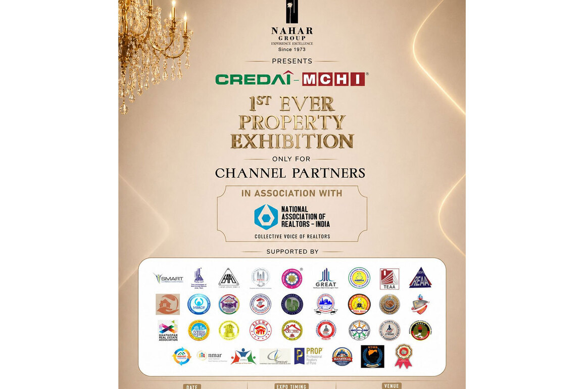CREDAI-MCHI to Host First-Ever Property Expo Exclusively for Channel Partners on 6th May 2026 in Mumbai