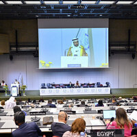 UAE parliamentary delegation addresses 151st IPU Assembly in Geneva