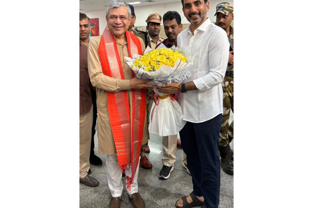 Ashwini Vaishnaw arrives in Visakhapatnam for Google data centre foundation ceremony