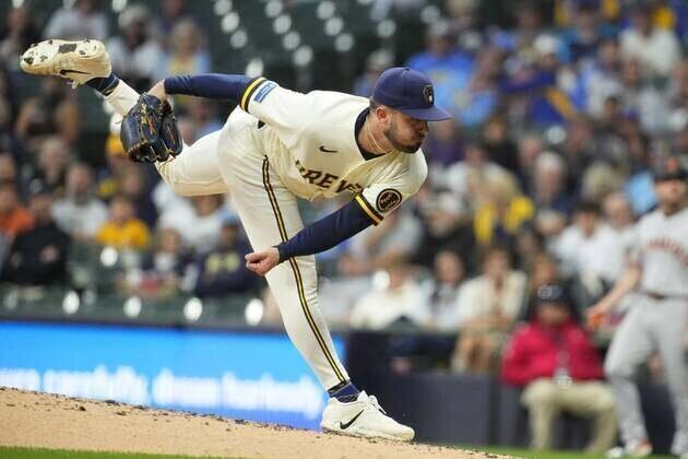 Brewers relievers DL Hall, Grant Anderson exit with injuries