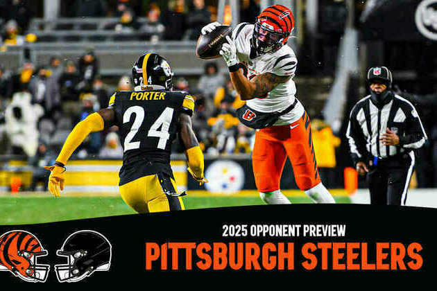 Bengals 2025 Opponent Preview: Pittsburgh Steelers