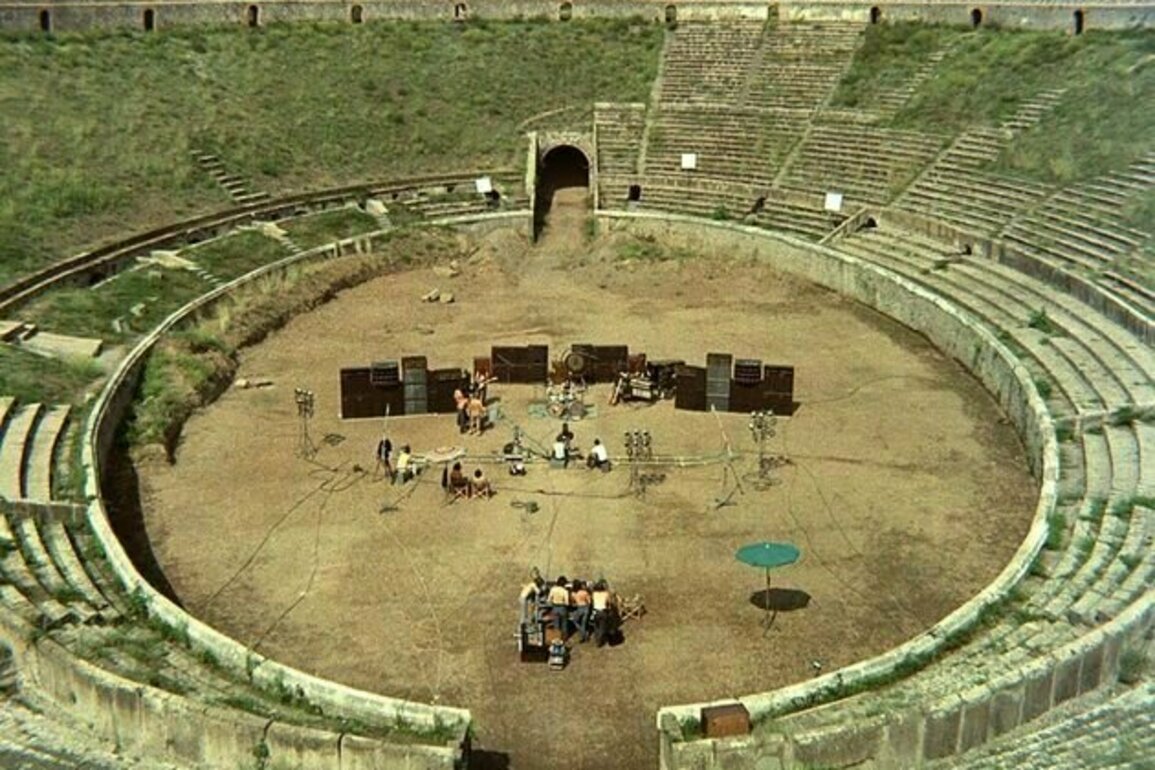 When rock music met ancient archeology: the enduring power of Pink Floyd Live at Pompeii