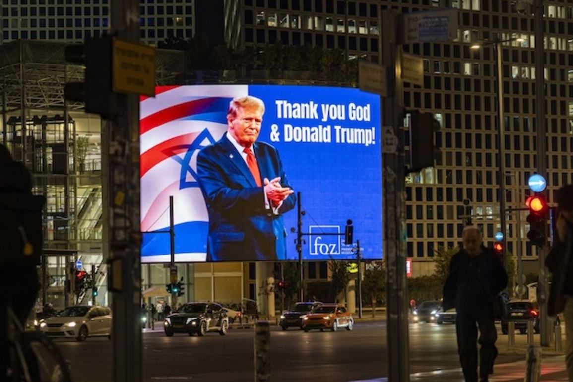 Israel's gratitude to Trump adorns nationwide billboards