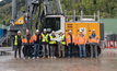 Kurt Motz and Liebherr continue their long-standing partnership with the handover of the keys for seven new machines. Credit: Liebherr