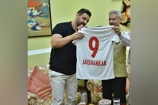 John Abraham meets EAM Jaishankar ahead of 'The Diplomat' release