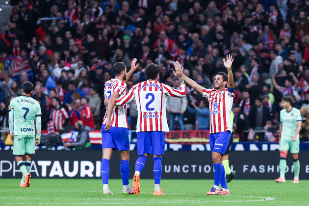 (SP)SPAIN-MADRID-FOOTBALL-LA LIGA-ATLETICO DE MADRID VS LEVANTE