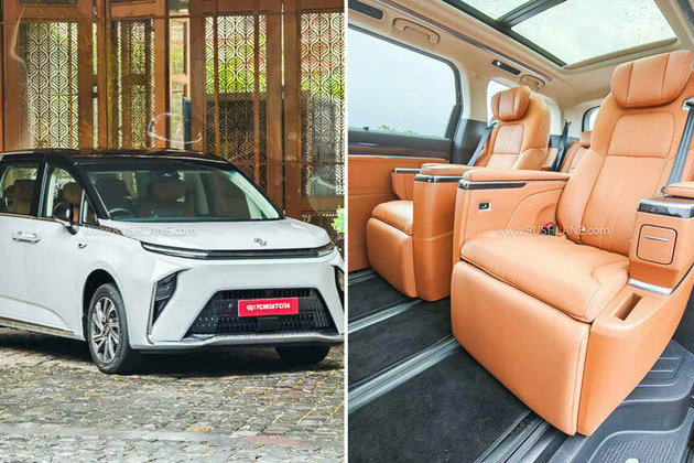 MG M9 Electric MPV Rear Seat Experience  The Game Of Thrones!