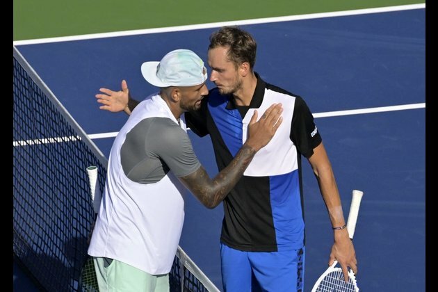 Nick Kyrgios upsets No. 1 seed Daniil Medvedev in Montreal