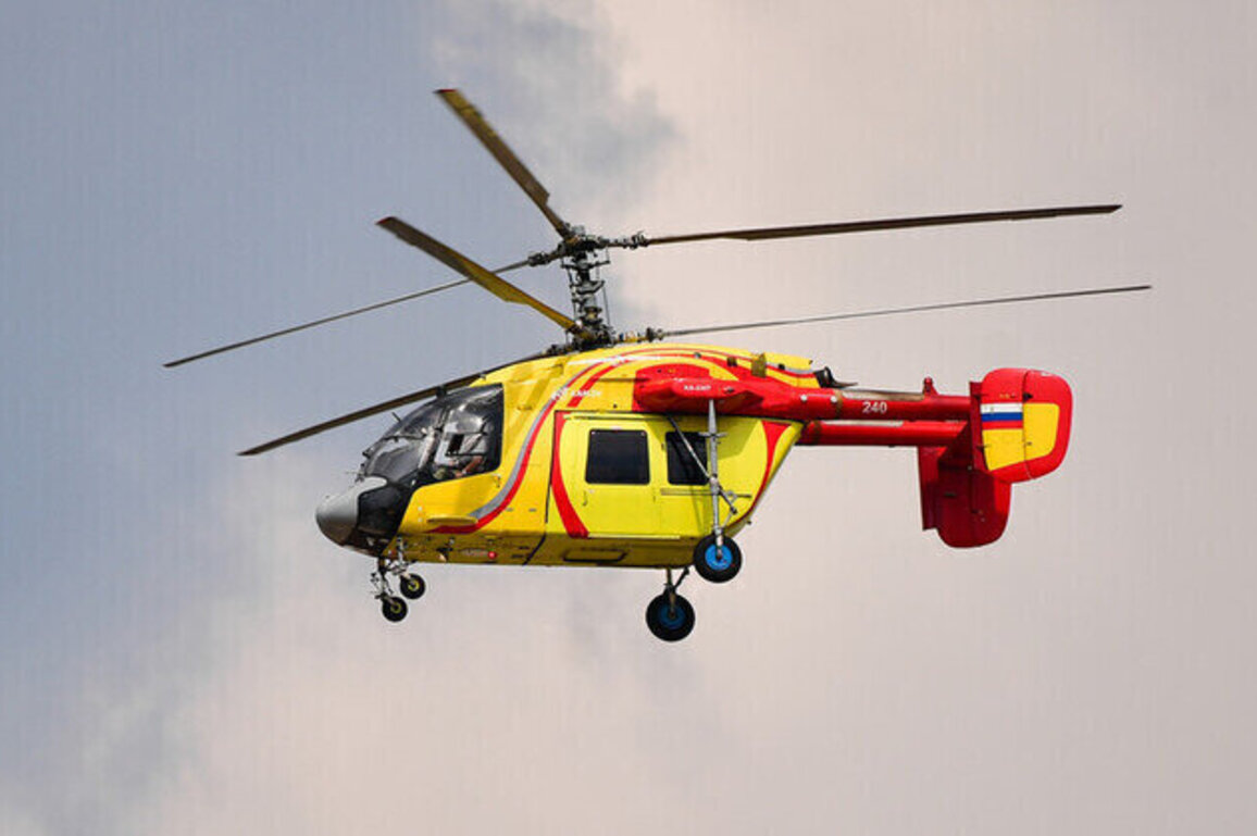 Four killed in helicopter crash in Russia 