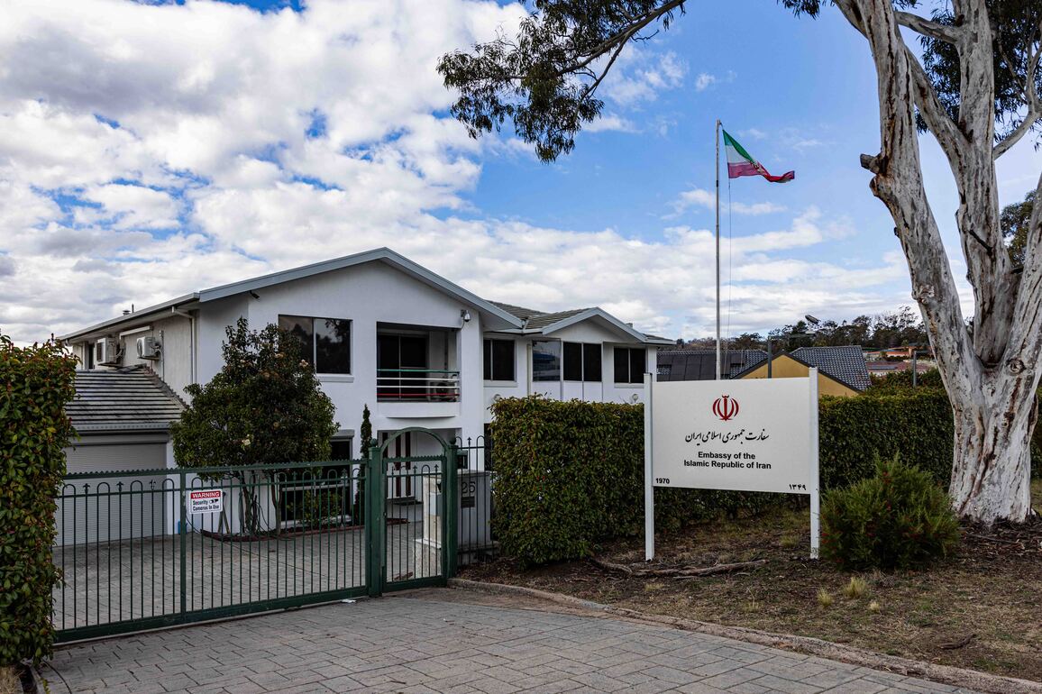 AUSTRALIA-CANBERRA-IRANIAN EMBASSY