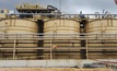  The almost-finished carbon-in-leach tanks at Lundin Gold’s Fruta del Norte development in Ecuador, pictured in September