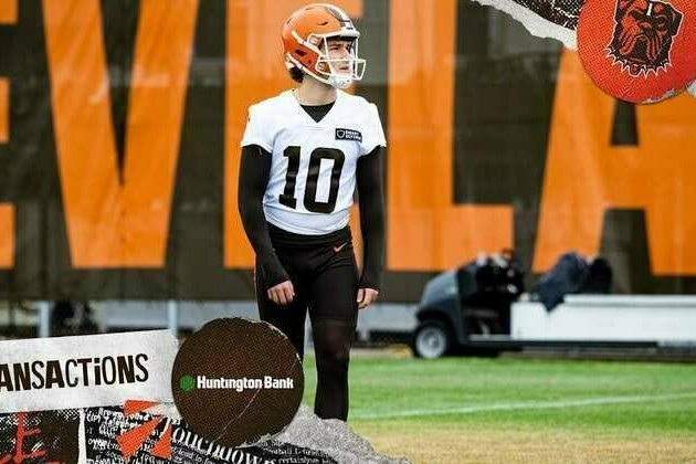 Browns sign K Andre Szmyt