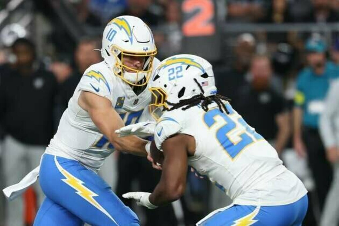 Chargers coach Jim Harbaugh: RB Najee Harris injured Achilles vs. Broncos