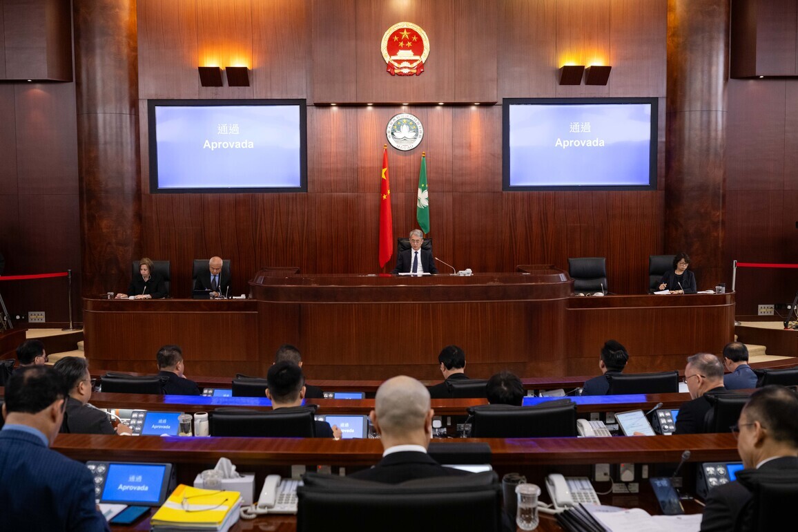 CHINA-MACAO-LEGISLATIVE ASSEMBLY-BILL-APPROVED (CN)