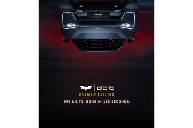 999 units of Mahindra BE 6 Batman Edition booked in wink of an eye