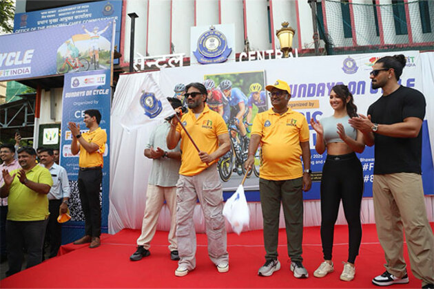 Suniel Shetty champions 'Fit India Sundays on Cycle', says wellness is far cheaper than illness