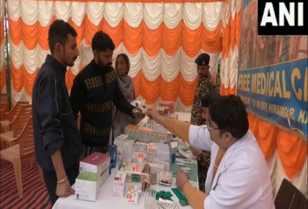 J-K: CRPF 121st battalion organizes free medical camp for 400 villagers in Kathua