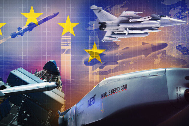 Missiles return to Europe  what direction are they pointing in